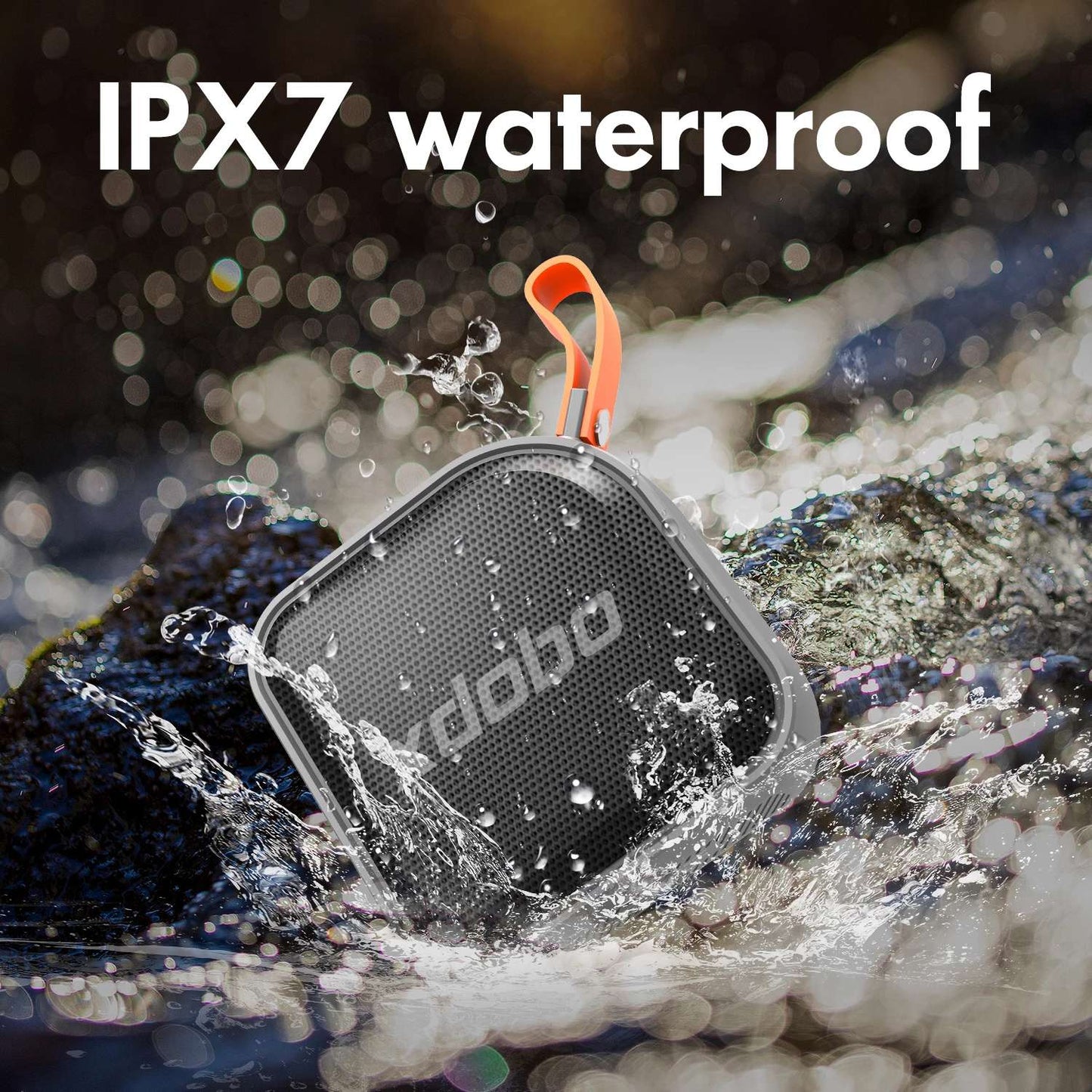 XDOBO Prince 1995 IPX7 Waterproof Subwoofer Portable Mini Bluetooth 5.0 HiFi Super Bass Speaker for Indoor Outdoor