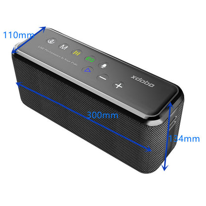 XDOBO X8 MAX 100W Super Bass IPX5 Waterproof Subwoofer TWS Bluetooth 5.0 20000mAh Stereo Speaker for Parties Home Outdoor