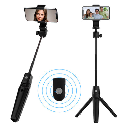 SELFIESHOW K20 Wireless Bluetooth Selfie Stick Phone Holder Shutter Remote Extendable Tripod