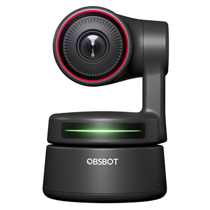 OBSBOT TINY 4K AI-Powered PTZ Webcam AI-Tracking Auto-Framing Gesture Control HDR Video Recording Live Streaming Camera