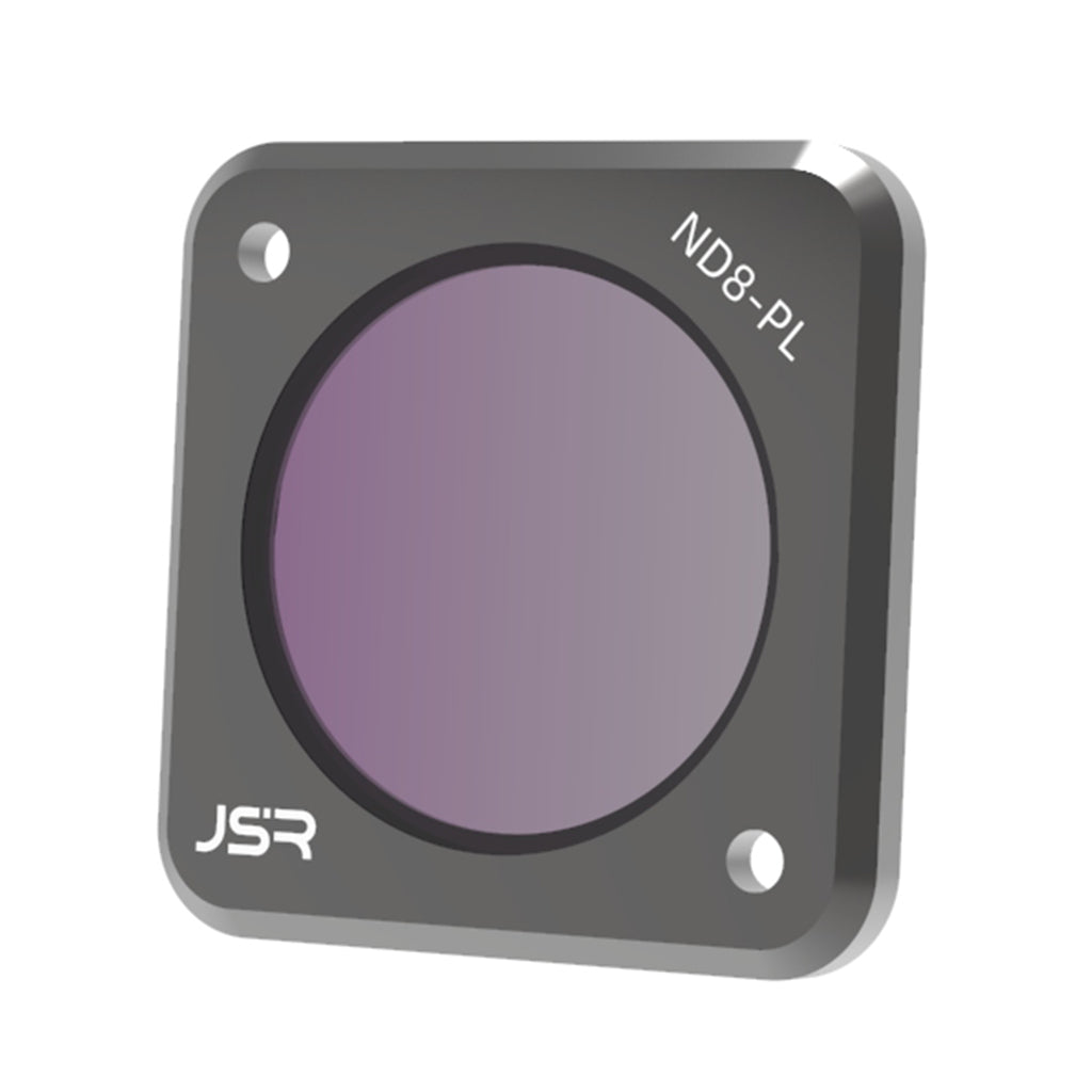 JUNESTAR JSR-1339-18 For DJI Action 2 4-in-1 ND8-PL ND16-PL ND32-PL ND64-PL Filter NDPL Camera Lens Accessories