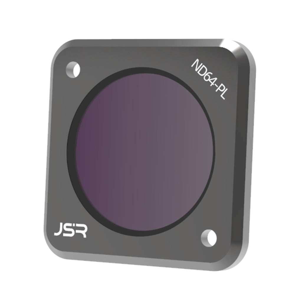 JUNESTAR JSR-1339-18 For DJI Action 2 4-in-1 ND8-PL ND16-PL ND32-PL ND64-PL Filter NDPL Camera Lens Accessories