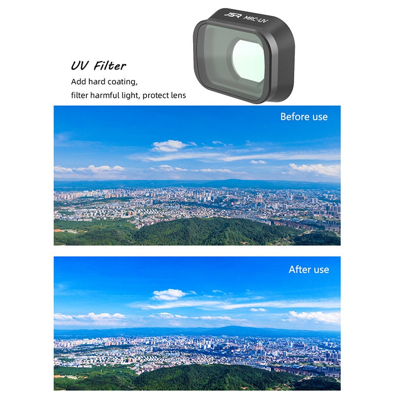 JUNESTAR KB MCUV JSR-1663-01 For DJI Mini 3 Pro MRC-UV Aluminum Alloy+Glass Lens Filter Camera Accessories