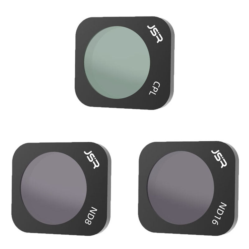 JUNESTAR ZMP TB-3IN1 JSR-1903-09 For Hubsan Zino Mini Pro 3Pcs/Set CPL + ND8 + ND16 Filters Optical Glass Camera Lens Filters