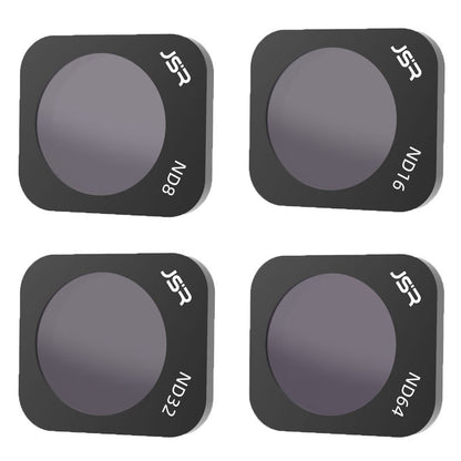 JUNESTAR ZMP TB-4IN1 JSR-1903-10 For Hubsan Zino Mini Pro 4Pcs/Set Optical Glass ND8+ND16+ND32+ND64 Filters Drone Camera Lens Filters