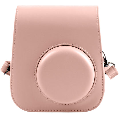 Leather Bag Protective Case with Removable Adjustable Strap for Fujifilm Instax Mini 11 Instant Camera