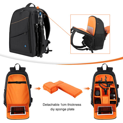 PULUZ PU5011 Portable Waterproof Scratch-proof Backpack Camera Carrying Bag