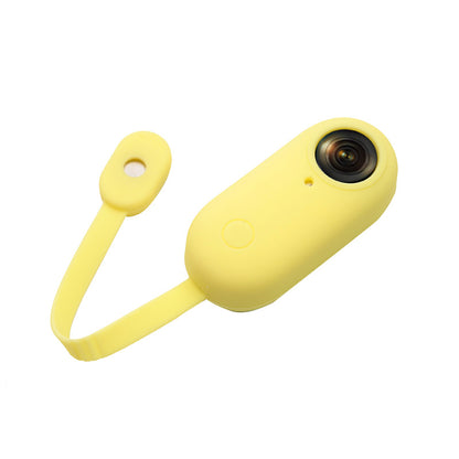 For Insta360 GO Portable Camera Protective Cover Magnetic Design Anti-drop Soft Silicone Case