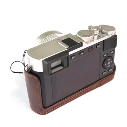 For Leica D-lux7 Camera Case Genuine Leather Half Body Cover