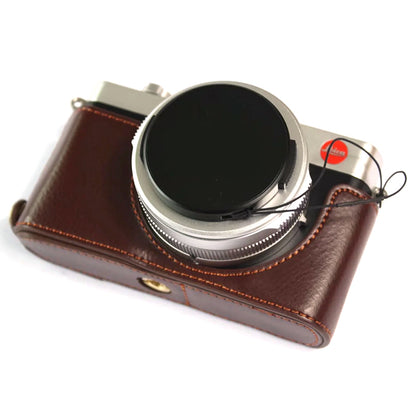 For Leica D-lux7 Camera Case Genuine Leather Half Body Cover