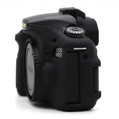 Silicone Case for Canon EOS 60D, Dust-proof Anti-drop Digital Camera Protective Cover