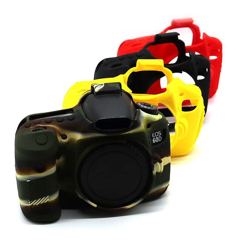 Silicone Case for Canon EOS 60D, Dust-proof Anti-drop Digital Camera Protective Cover