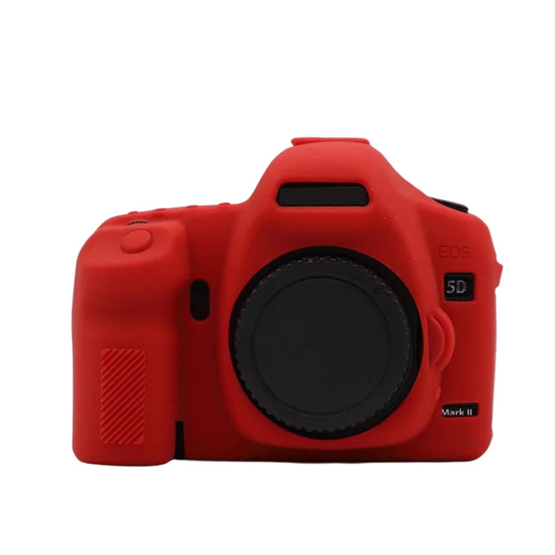 Silicone Case for Canon EOS 5D2 / 5D Mark II, DSLR Camera Bag Anti-scratch Protective Cover