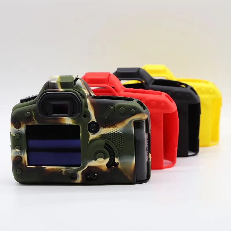 Silicone Case for Canon EOS 5D2 / 5D Mark II, DSLR Camera Bag Anti-scratch Protective Cover