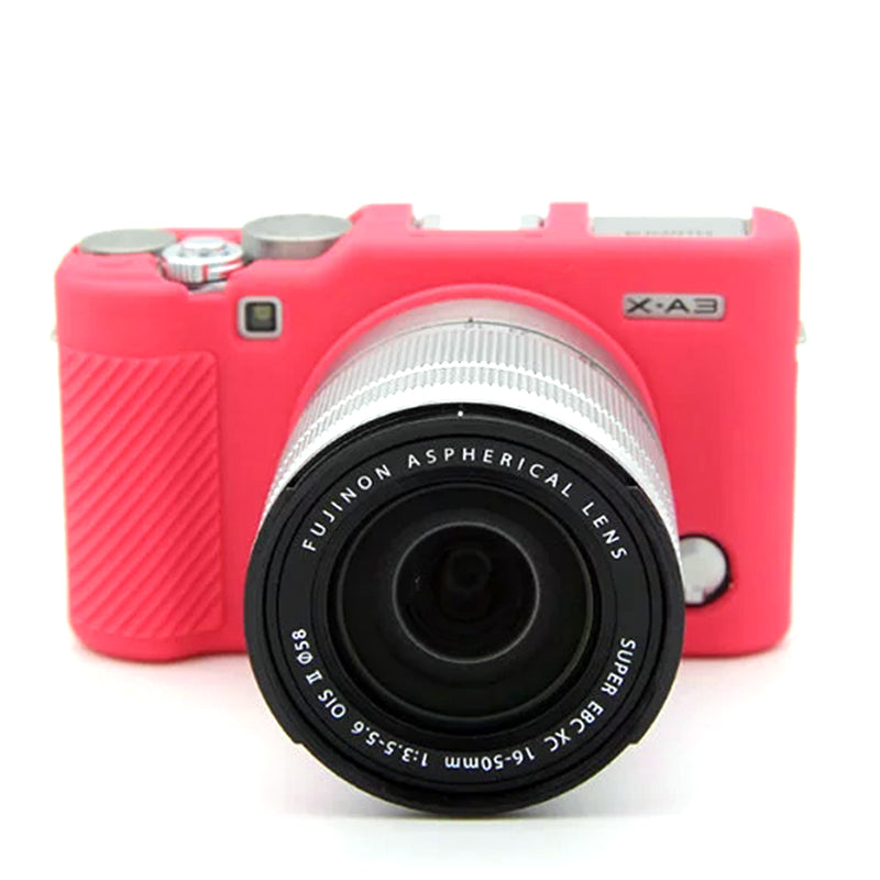 For Fujifilm XA3 / XA10 / XA5 / XA20 Soft Silicone Camera Case Protector Anti-scratch Camera Body Cover