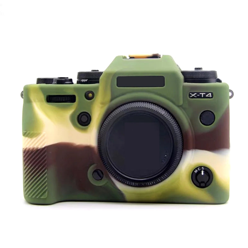 For Fujifilm X-T4 Soft Silicone Anti-drop Case Anti-scratch Digital Camera Protective Cover