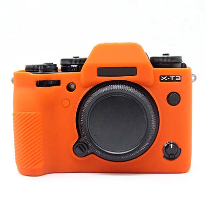 For Fujifilm X-T3 Soft Silicone Protective Case Anti-scratch Digital Camera Body Cover