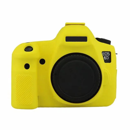 Silicone Case for Canon EOS 6D Digital Camera Anti-scratch Protective Cover Non-slip Texture Protector