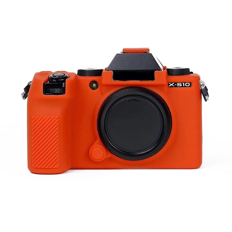 Silicone Skin Case for Fujifilm X-S10 Camera, Anti-drop Digital Camera Body Cover Protector