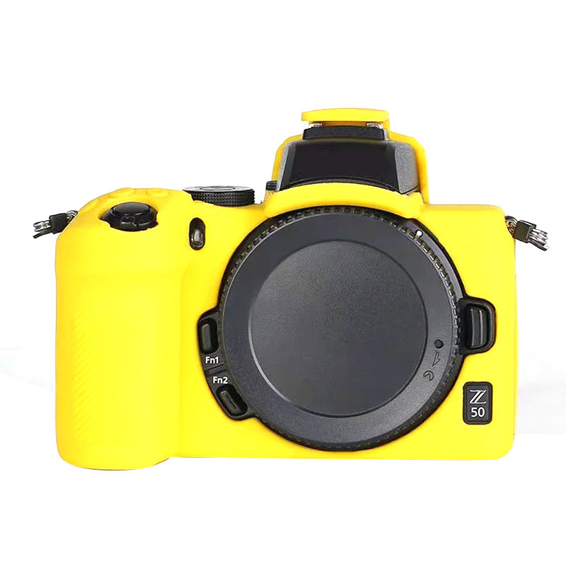 For Nikon Z 50 Silicone Camera Sleeve Case Anti-drop Dust-proof Protective Cover