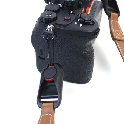 Quick Release Camera PU Leather Strap SLR Camera Carrying Belt Shoulder Strap