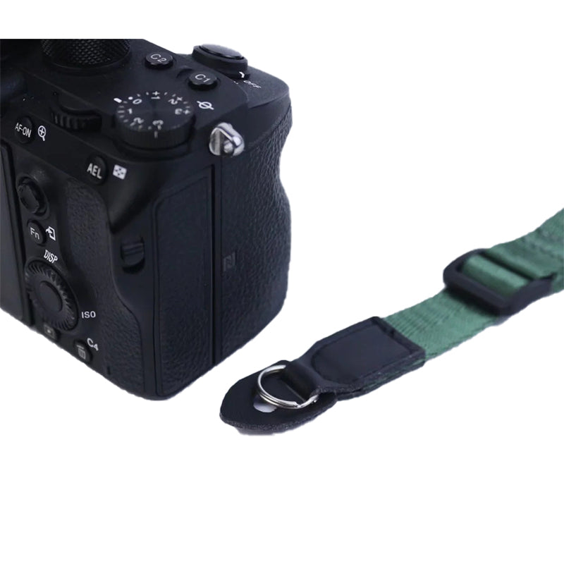 For DSLR Camera with Round Hole Connector Non-slip Adjustable Nylon Wrist Strap Hand Grip Rope