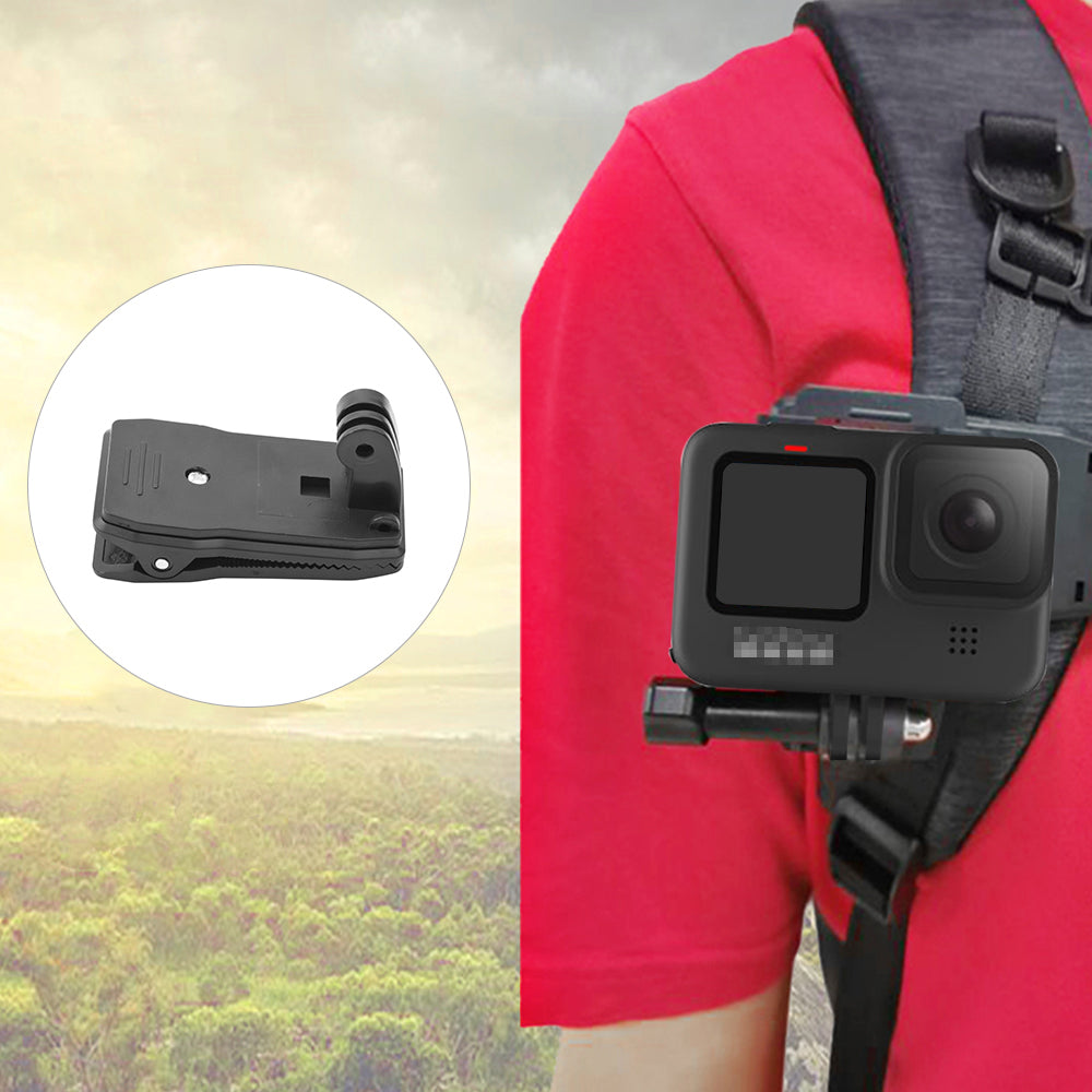 Sports Camera Backpack Clip Fixed Frame for GoPro Hero 9 Camera Accessories