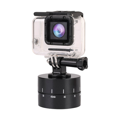 360 Degree Panoramic Rotating ABS Time Lapse Stabilizer Tripod Adapter for Gopro DSLR Camera