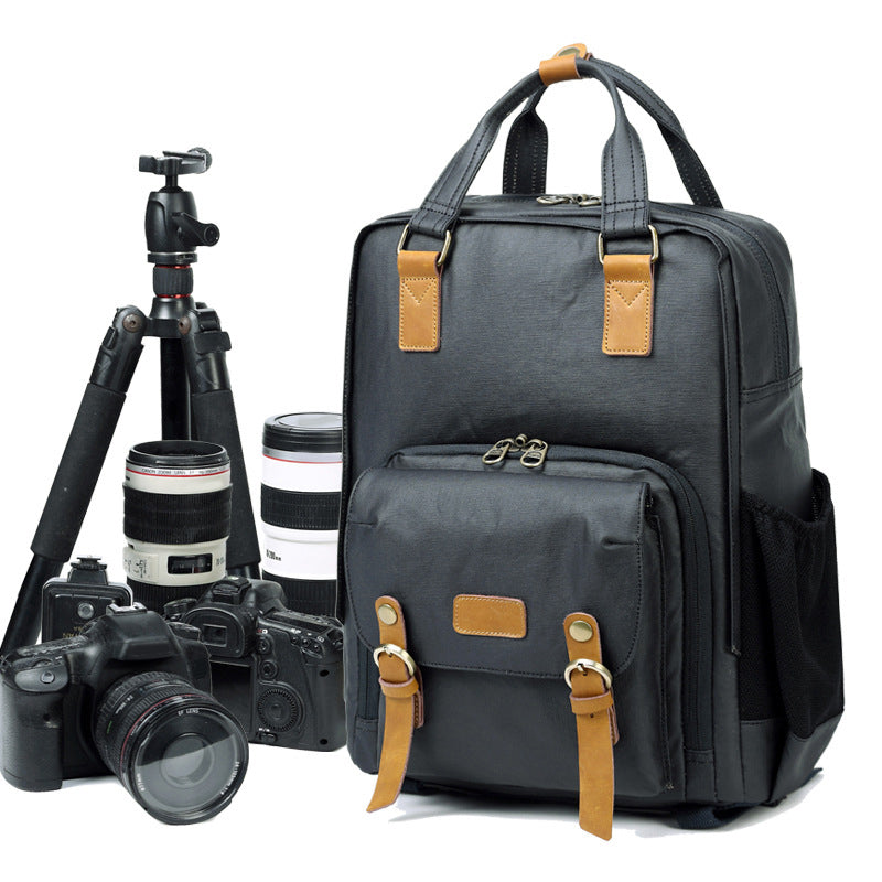 272 Casual Wear-resistant Camera Bag Waterproof SLR Digital Camera Shoulders Backpack