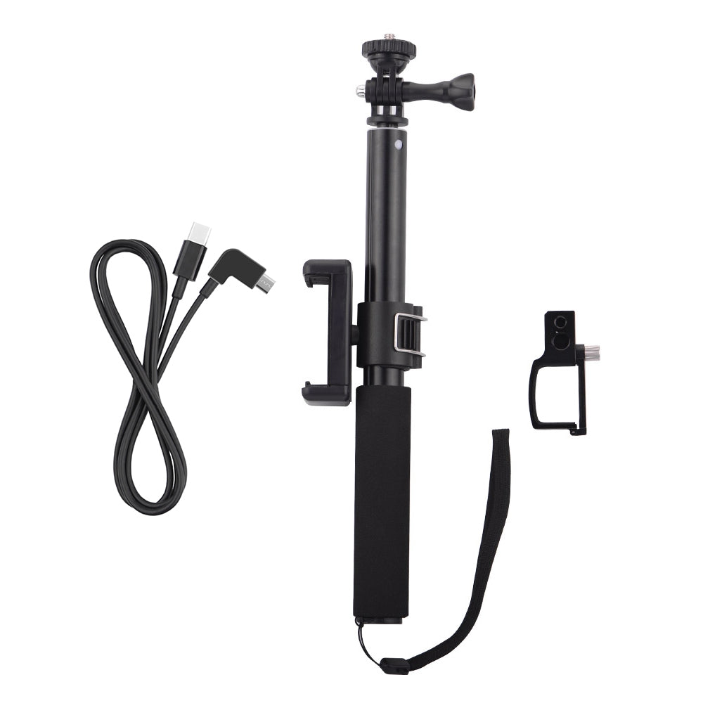 Selfie Stick for DJI Osmo Pocket 2 Handheld Gimbal Stabilizer Type-C/Android Phone Clip Module Extension Pole