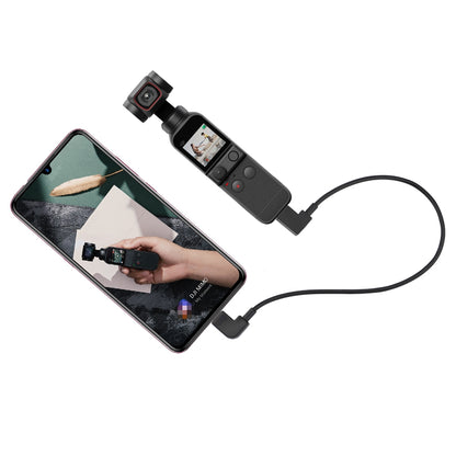 Selfie Stick for DJI Osmo Pocket 2 Handheld Gimbal Stabilizer Type-C/Android Phone Clip Module Extension Pole