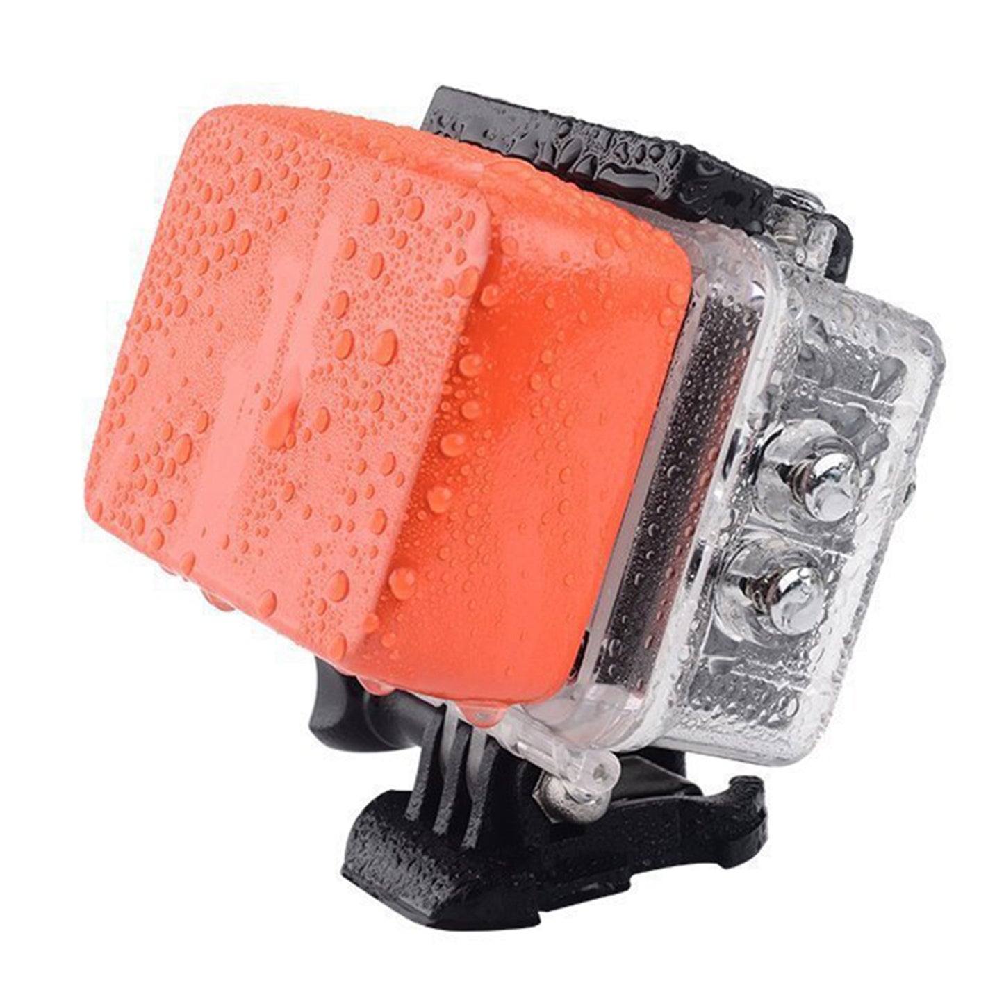 X-21 for DJI Osmo Action/GoPro Hero Sport Camera Float Block Floaty Box Buoy Sponge with Adhesive Sticker