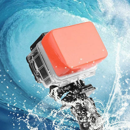 X-21 for DJI Osmo Action/GoPro Hero Sport Camera Float Block Floaty Box Buoy Sponge with Adhesive Sticker