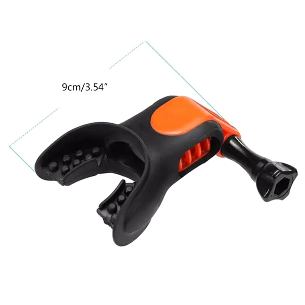 X-169 for GoPro/DJI Osmo Action Sport Camera Surfing Bite Connector Mount Surf Mouth Teeth Brace Holder