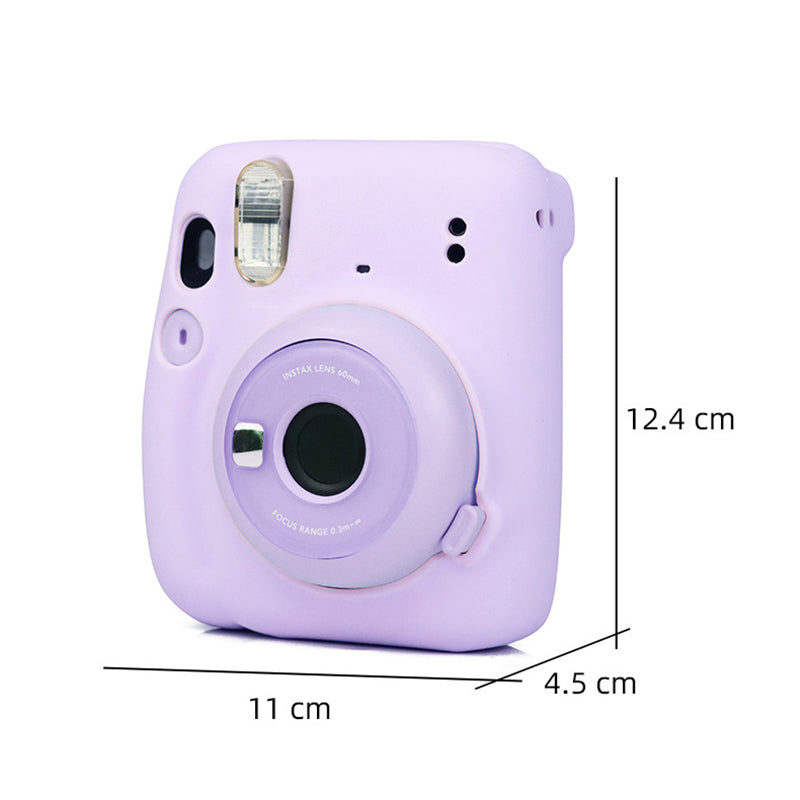 CAIUL Silicone Camera Case for Instax Mini 11 Portable Protective Cover