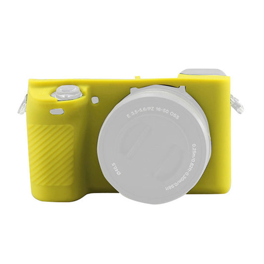 F34164 Anti-scratch Silicone Camera Sleeve Case for Sony A6500 Portable Protective Cover