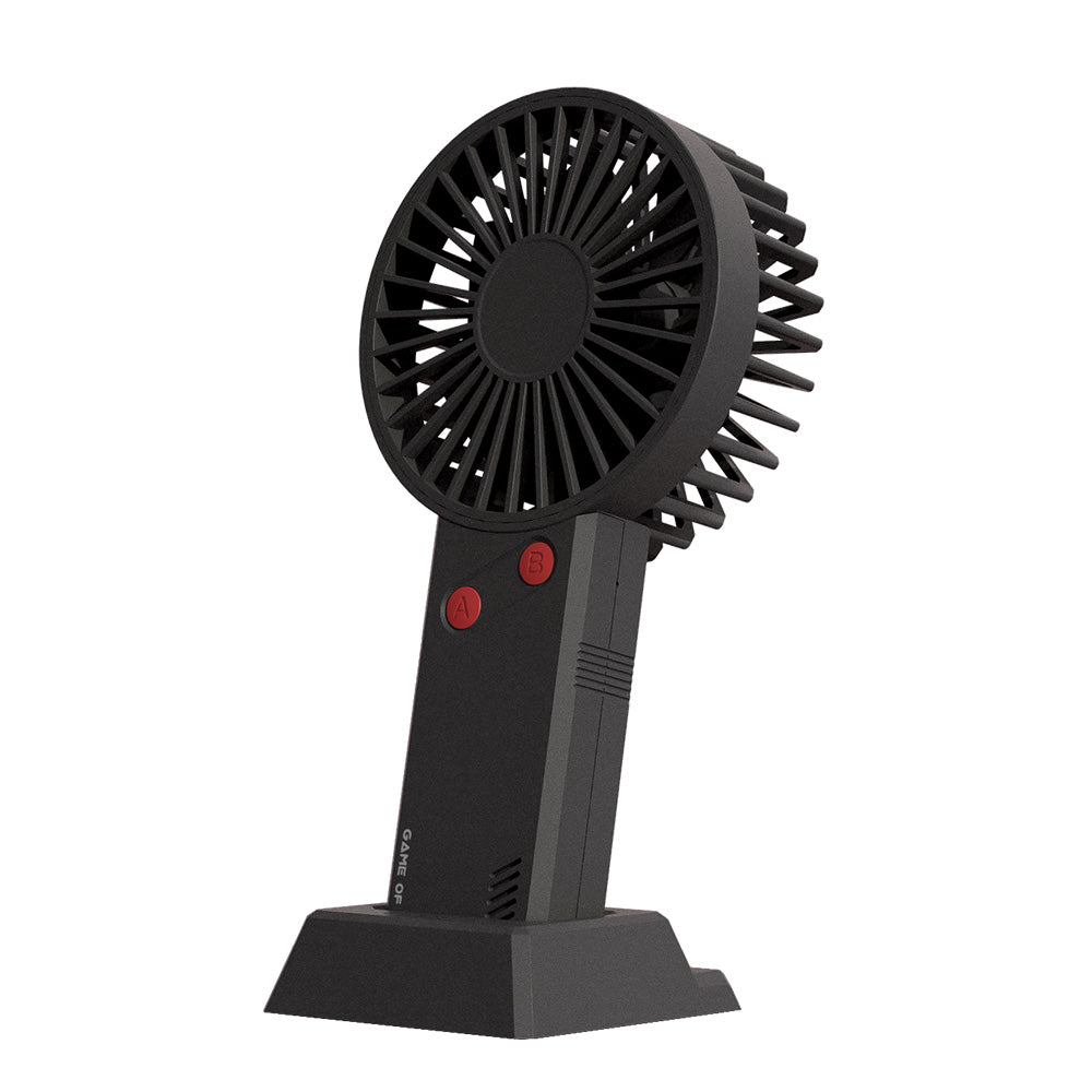 XIAOMI YOUPIN BCASE Game Style Portable Handheld Fan with Base 3 Wind Speed 2000mAh Battery USB Charging