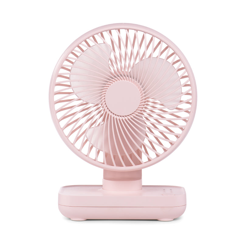 Multifunctional Mini Desktop USB Rechargeable Fan 4 Adjustable Speeds