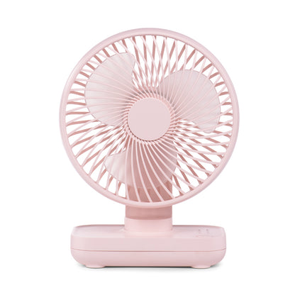 Multifunctional Mini Desktop USB Rechargeable Fan 4 Adjustable Speeds