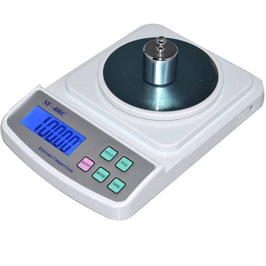 SF-400C 500g/0.01g High Precision Jewelry Weighing Digital Electronic Balance Scale