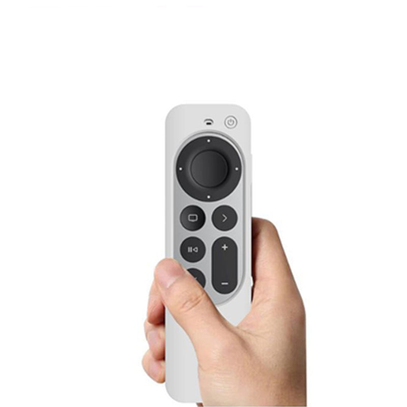 Set-top Box + Remote Controller Silicone Anti-drop Protective Covers Set for Apple TV 4K 2021