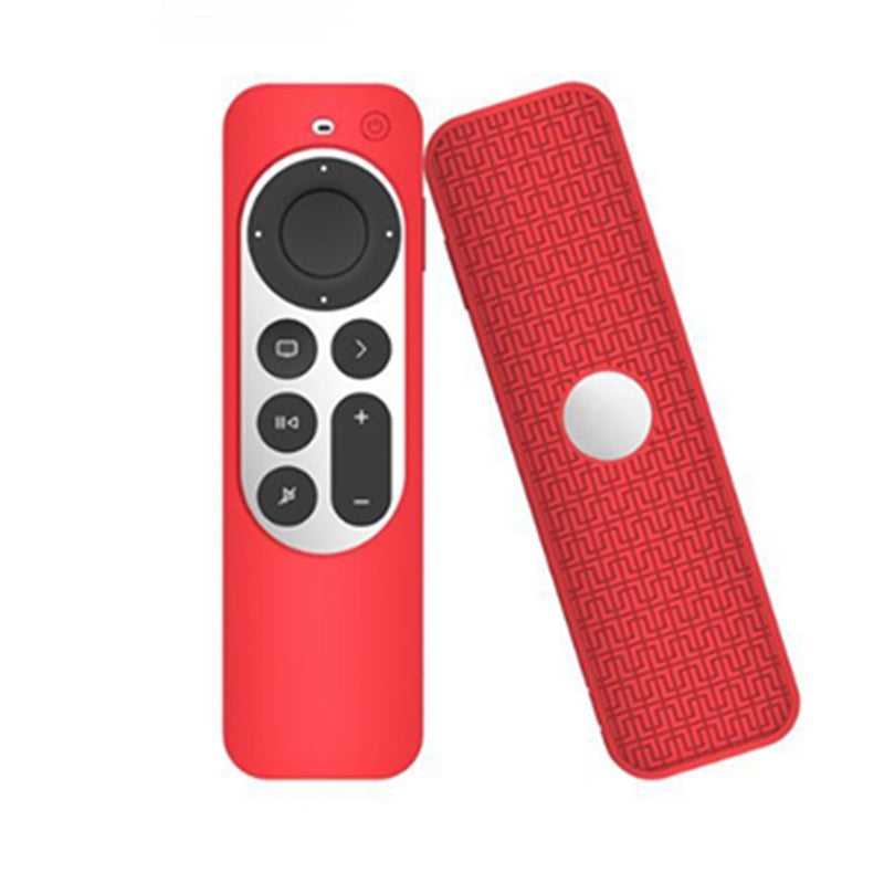 Set-top Box + Remote Controller Silicone Anti-drop Protective Covers Set for Apple TV 4K 2021