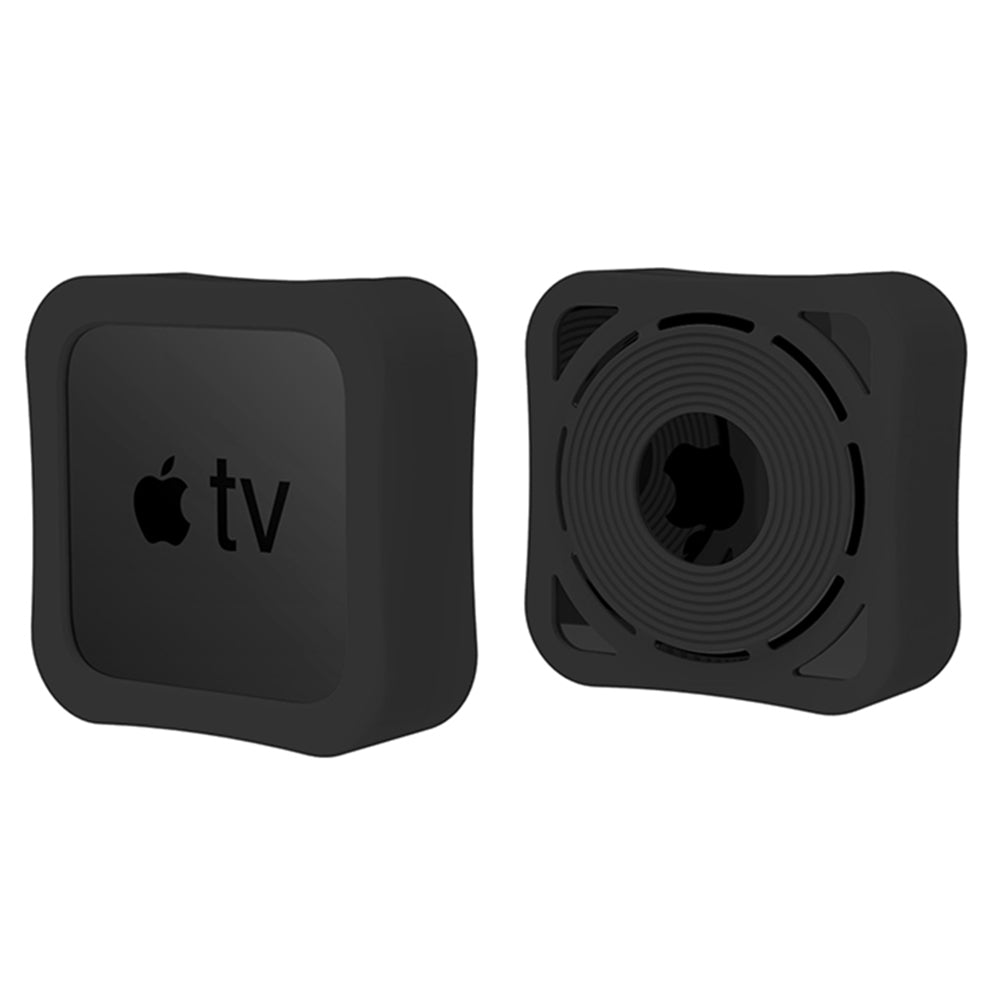 Anti-drop Set-top Box Soft Silicone Protective Cover for Apple TV 4K 2021