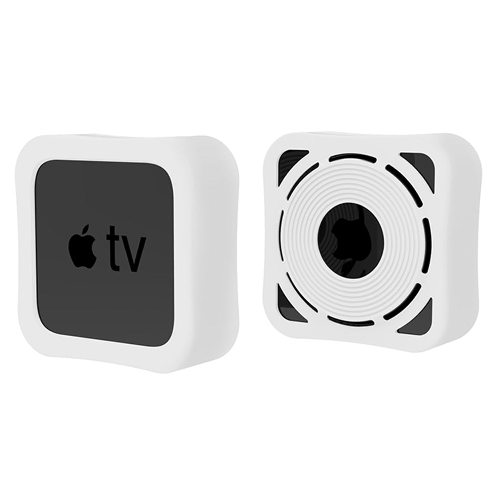 Anti-drop Set-top Box Soft Silicone Protective Cover for Apple TV 4K 2021