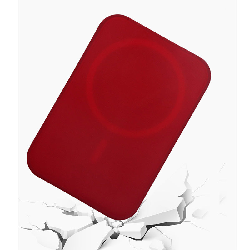 Silicone Anti-slip Anti-drop Protective Cover Case for Apple Compatible with MagSafe External Battery Magnetic Charger