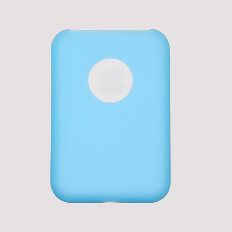 Silicone Anti-slip Anti-drop Protective Cover Case for Apple Compatible with MagSafe External Battery Magnetic Charger