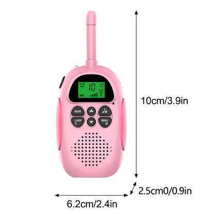 D01 Smart Wireless 3km Long-distance Walkie Talkie Parent-child Voice Interphone Interactive Toy