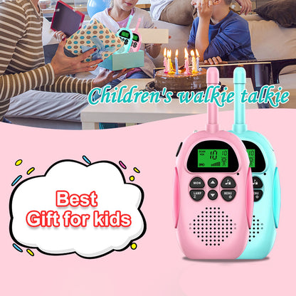 D01 Smart Wireless 3km Long-distance Walkie Talkie Parent-child Voice Interphone Interactive Toy