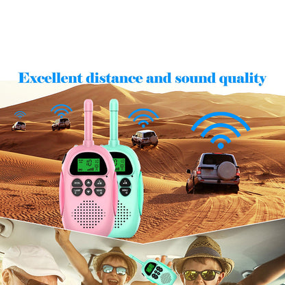 D01 Smart Wireless 3km Long-distance Walkie Talkie Parent-child Voice Interphone Interactive Toy