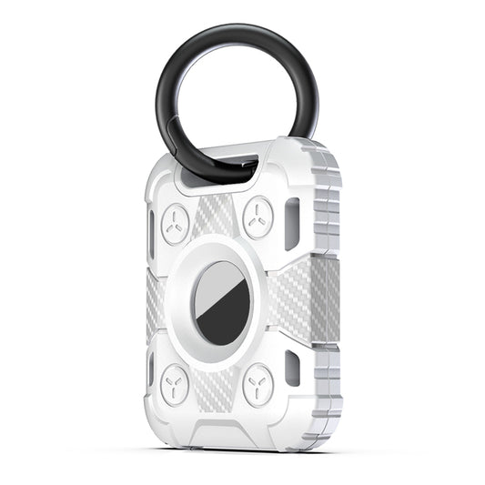 TPU Skin Armor Protective Case Anti-Lost Device with Ring Buckle for Apple AirTag Bluetooth Locator